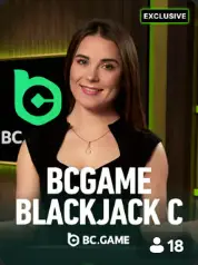 Blackjack C BC Game Ísland game cover