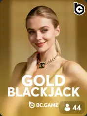 Gold Blackjack BC Game Ísland game cover