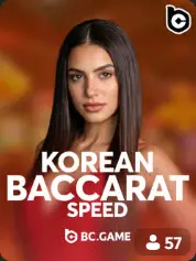 Korean Baccarat Speed BC Game Ísland game cover