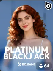 Platinum Blackjack BC Game Ísland game cover
