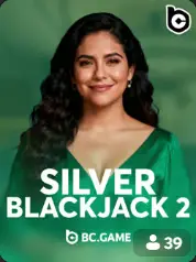 Silver Blackjack 2 BC Game Ísland game cover