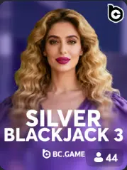Silver Blackjack 3 BC Game Ísland game cover