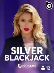 Silver Blackjack BC Game Ísland game cover