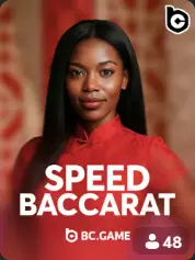 Speed Baccarat BC Game Ísland game cover
